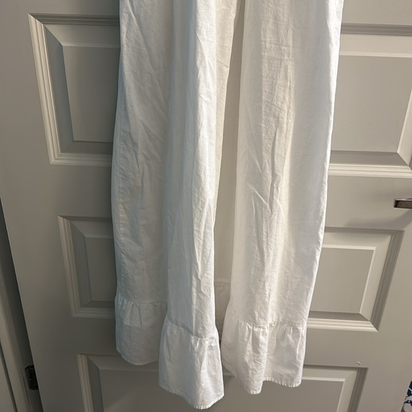 NWOT SOLD OUT Steve Madden Smocked Sleeveless Maxi Dress in White Size S - Picture 10 of 15